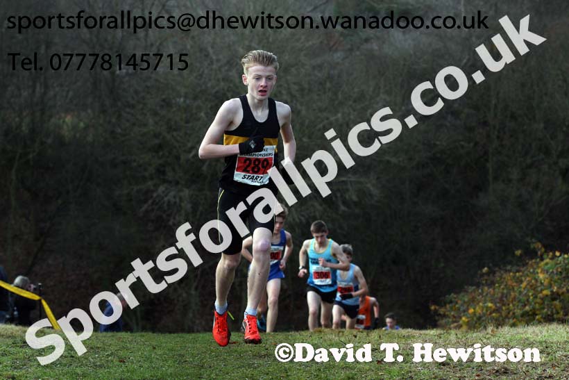 Boys under-15s North Eastern Cross Country, Aykley Heads, Durham. Photo: David T. Hewitson/Sports for All Pics